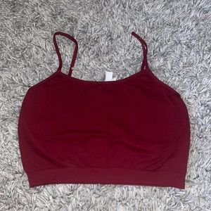Nikibiki Maroon Crop Top Size Small